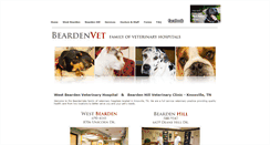 Desktop Screenshot of beardenvet.com